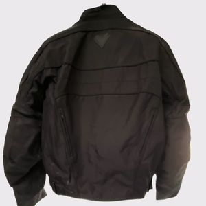 COPY - Frank Thomas Men's Armored Warm Weather Blue Black Motorcycle Jacket